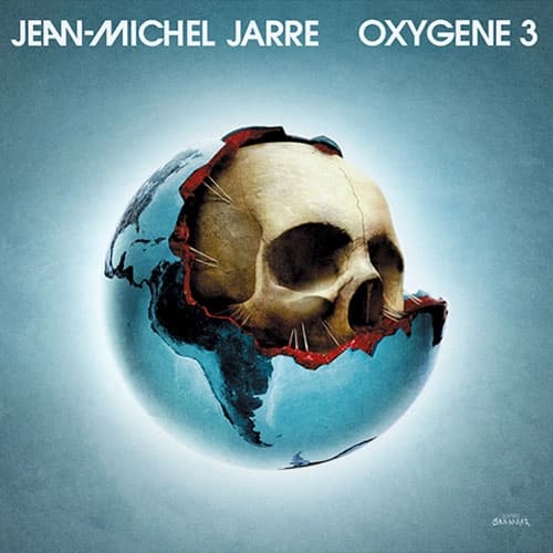 Jean-Michel Jarre Oxygene album cover, the groundbreaking electronic album from 1976